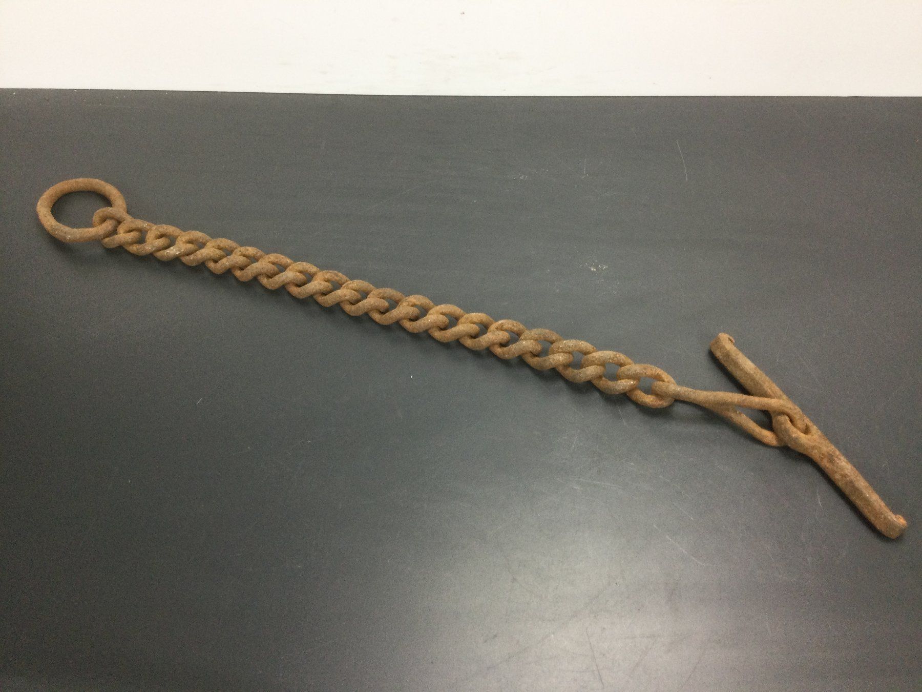 Tutti gli attrezzi: Antike geschmiedete rostig Kette – Usato da Wangen SZ venduto da kuriosum12 5