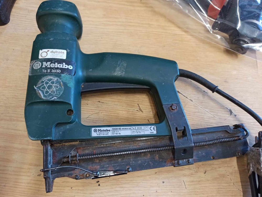 L'agrafeuse Metabo Ta E 3030 | Kaufen auf Ricardo