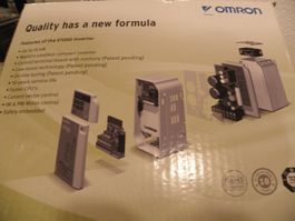 Frequenzumformer OMRON  3 P In+Out/Kit 40P7/V1000 neu/1.1 kW