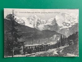 Elektrische Bahn nach Mürren !!!