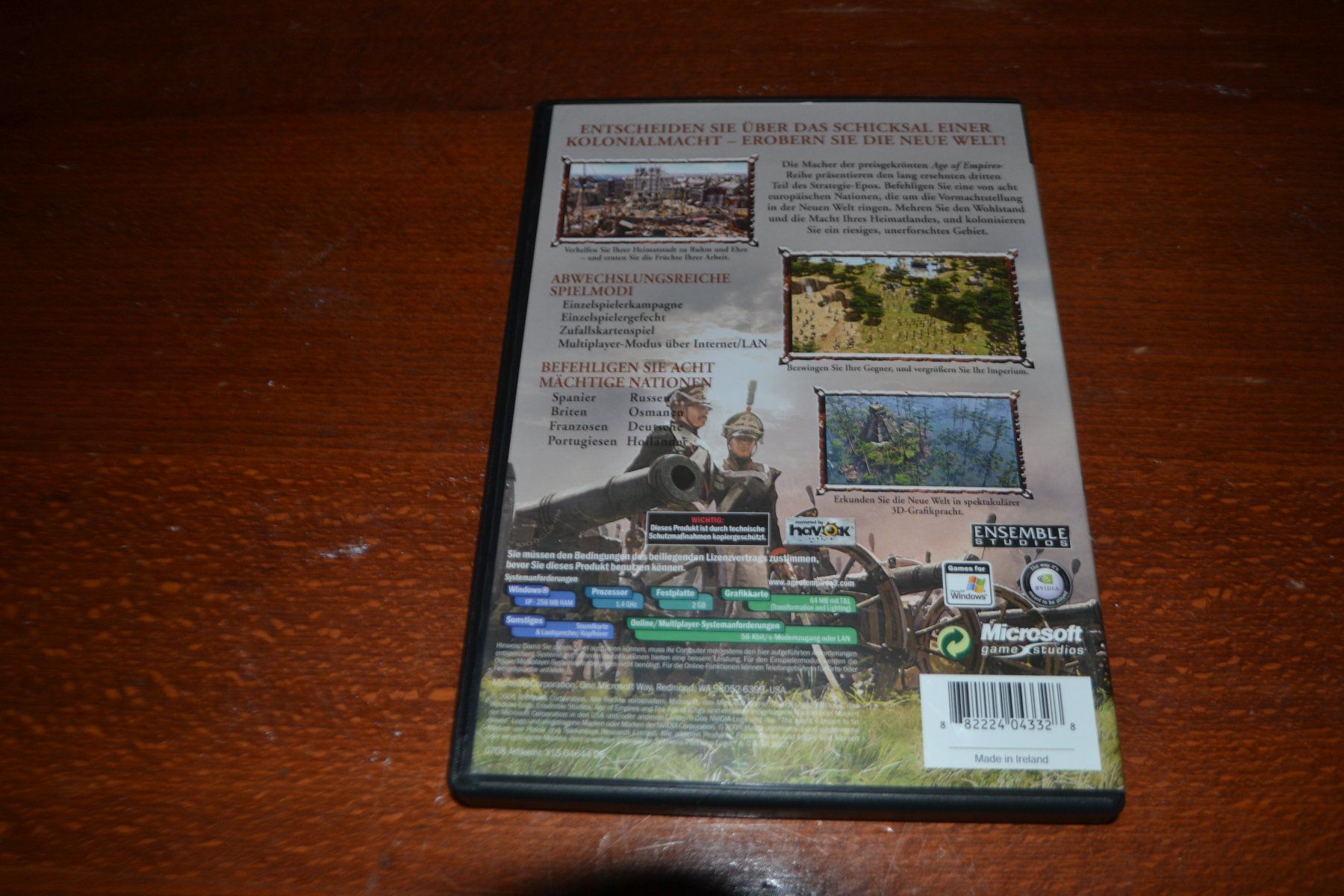 Giochi: AGE of Empires 3 PC-CD – Usato da Laupen ZH venduto da chefdom 1