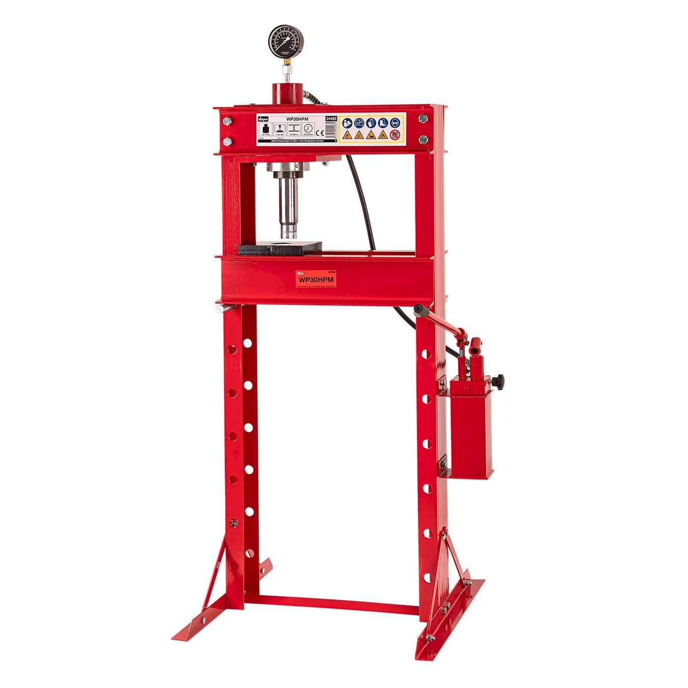 Alle Maschinen: Werkstattpresse 30T DL mit Manometer – Neu und originalverpackt aus Bottighofen von zaap 1