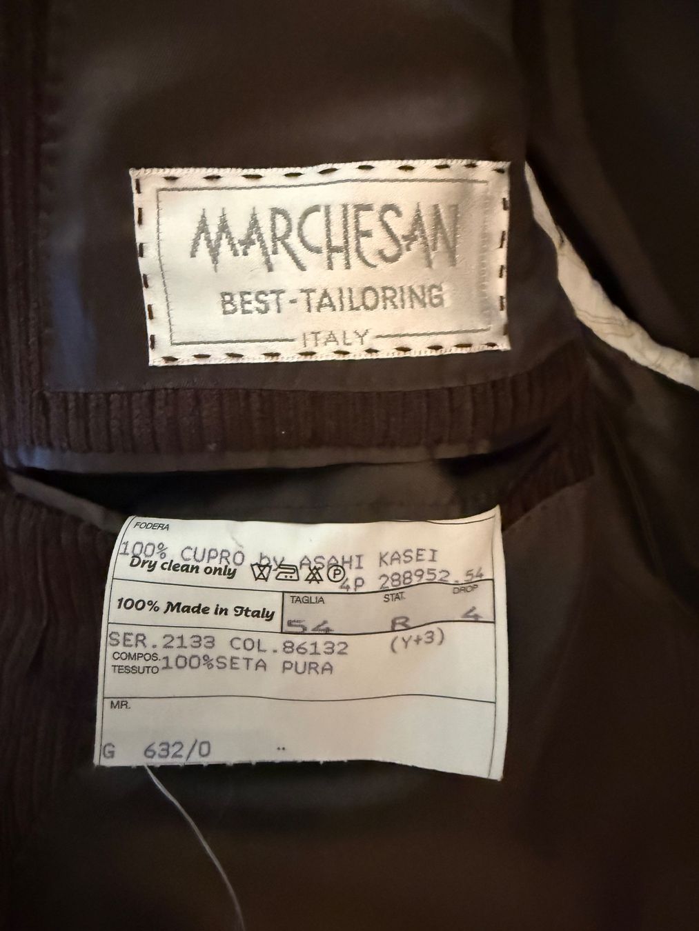 Giacche: Cordjacke von Marchesan dunkelbraun – Usato da Neukirch / Egnach venduto da Taucher68 3