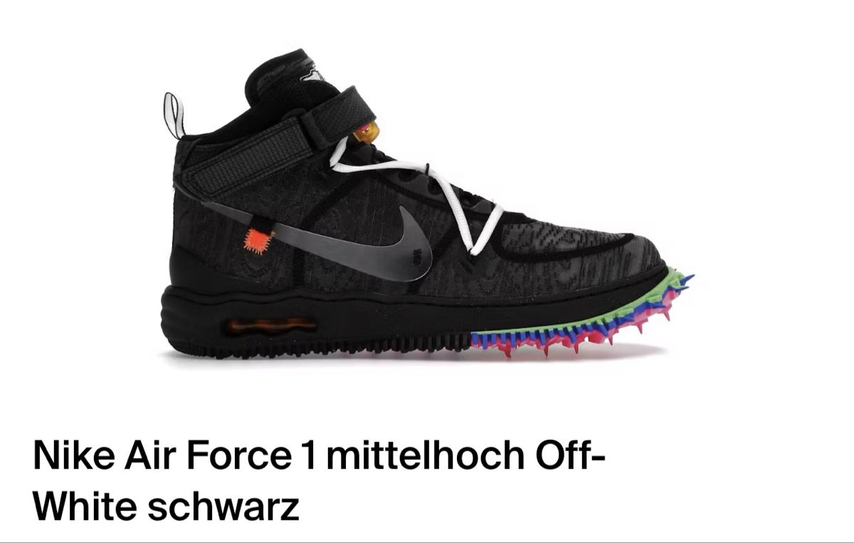 Off-White Scarpe da uomo: Nike AIR force off white num.44 – Nuovo e nell'imballaggio originale da Winterthur venduto da Lazaro81