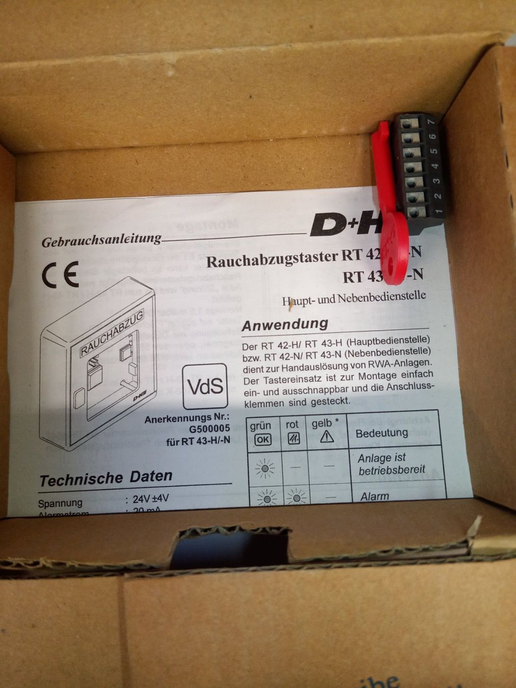 Interruttori: Rauchtaster / Rauchabzug – Nuovo e nell'imballaggio originale da Oberegg venduto da A-Z.Handel.Loehrer 3