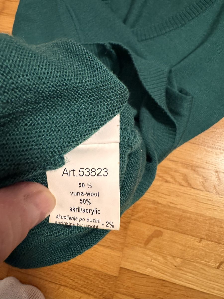 Maglioni & Felpe: Damen Pullover, Smaragd Grün, Gr S, 50% Wolle – Usato da Jona venduto da Good_luck1_ 5