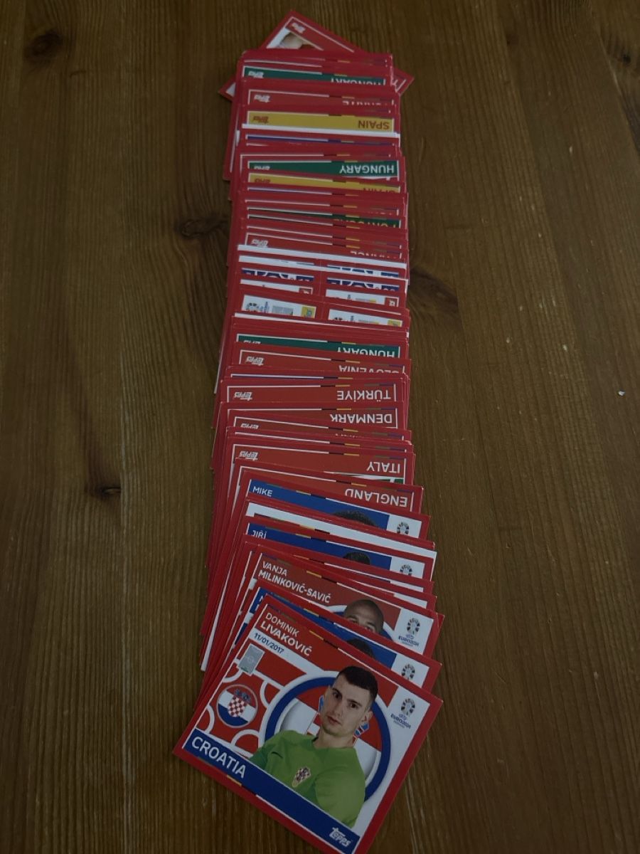 Topps Sammelbilder & Trading cards: EM 2024 Sticker 100 Stk – Neu (gemäss Beschreibung) aus Aesch BL von Schweigi-Andi
