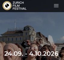 2 TICKETS ZÜRICH FILM FESTIVAL