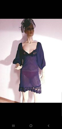 Seidenkleid Gr36