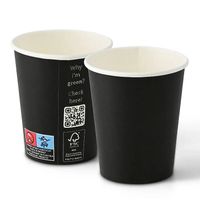 2000 Pappbecher PLA / neu / Take Away / Café