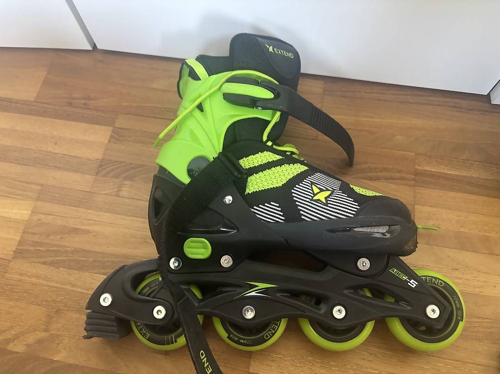 Inline-Skating & Rollschuhe: Inline Skating grösse 37-40 inkl schoner – Gebraucht aus Langendorf von Tbejda 4