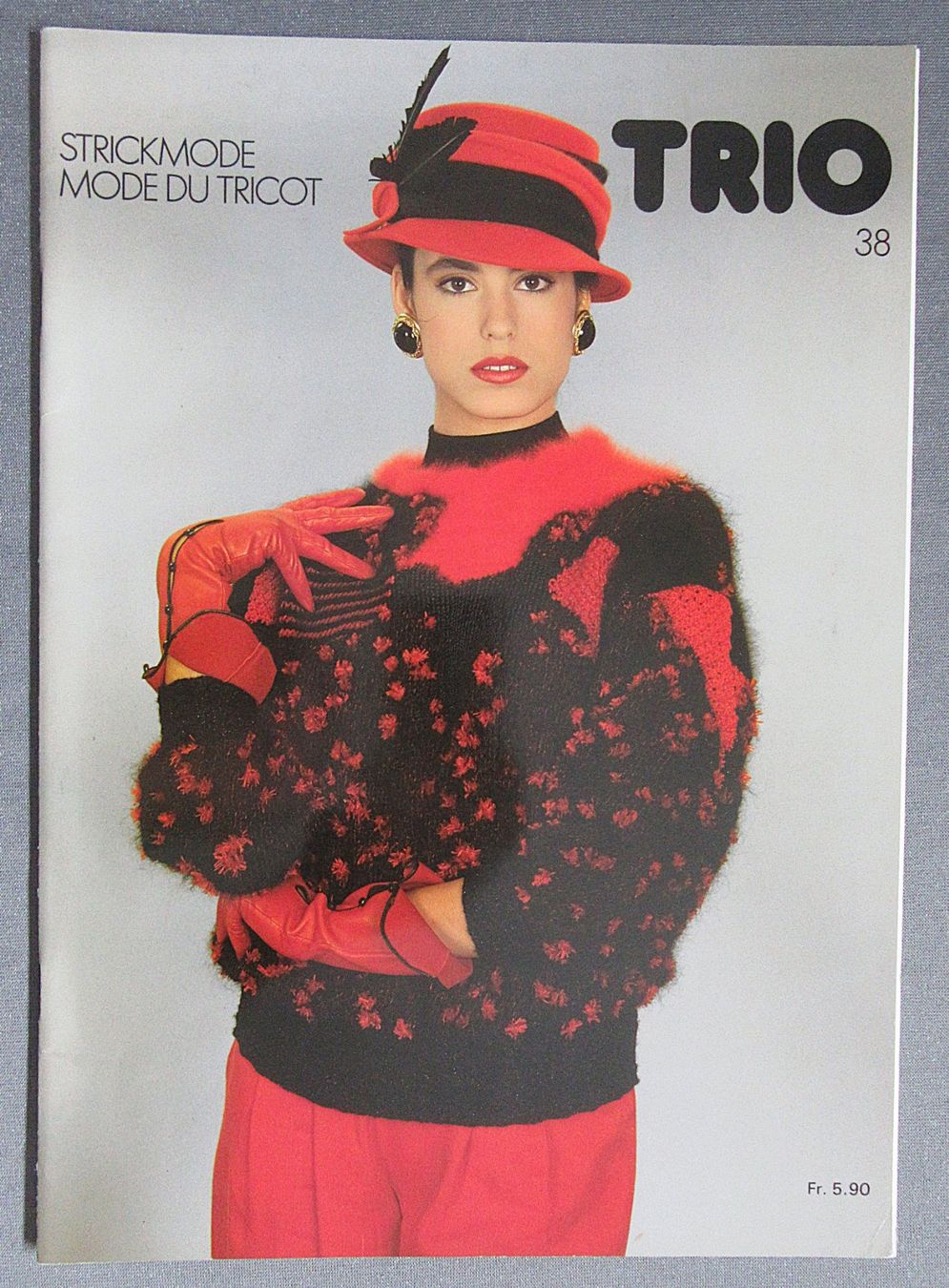 Riviste & Magazine: Strickheft - Trio 38 - Strickmode - Trio Wolle – Usato da Auenstein venduto da Padabimbim