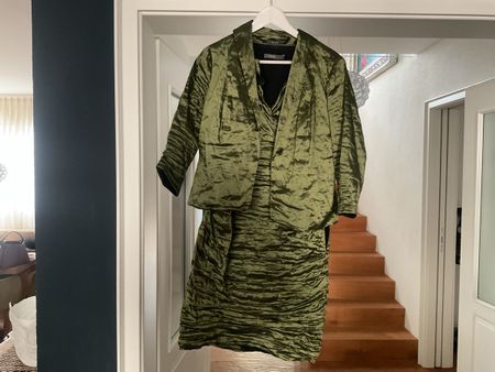 Marie Noir Set Kleid Jacke Gr. 40