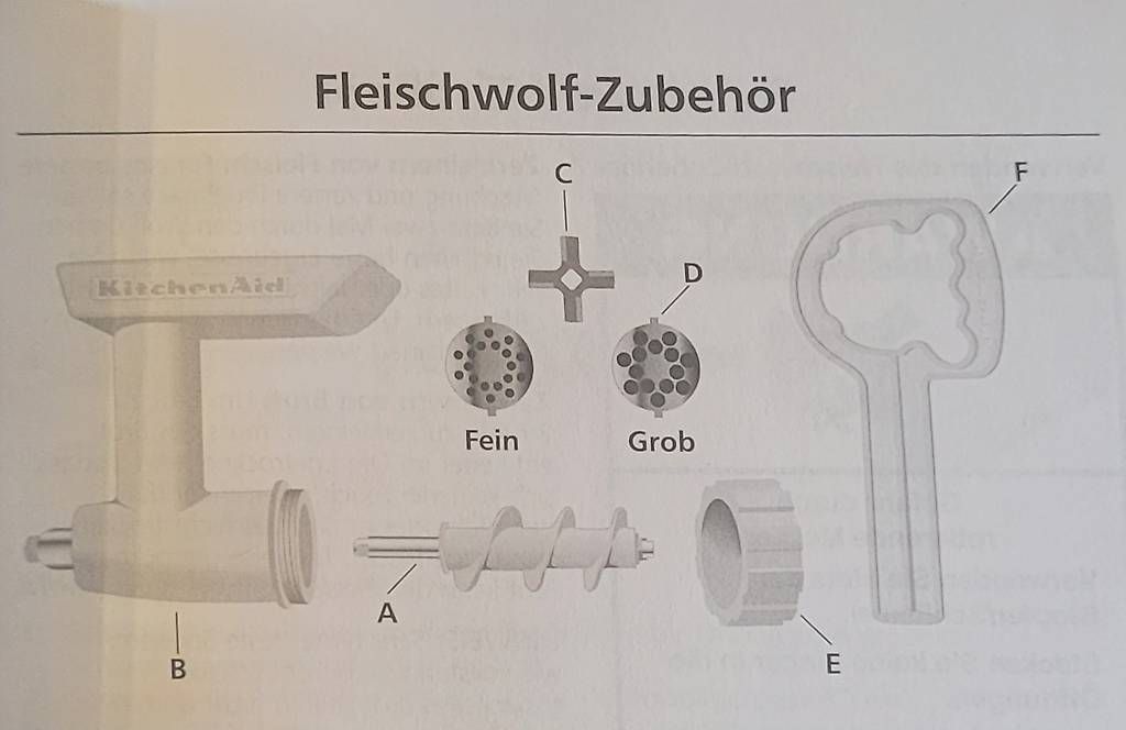 Kitchenaid Elettrodomestici da cucina: Kitchenaid Pürier- und Fleischwolf Aufsatz – Usato da Wallisellen venduto da Pens5 3