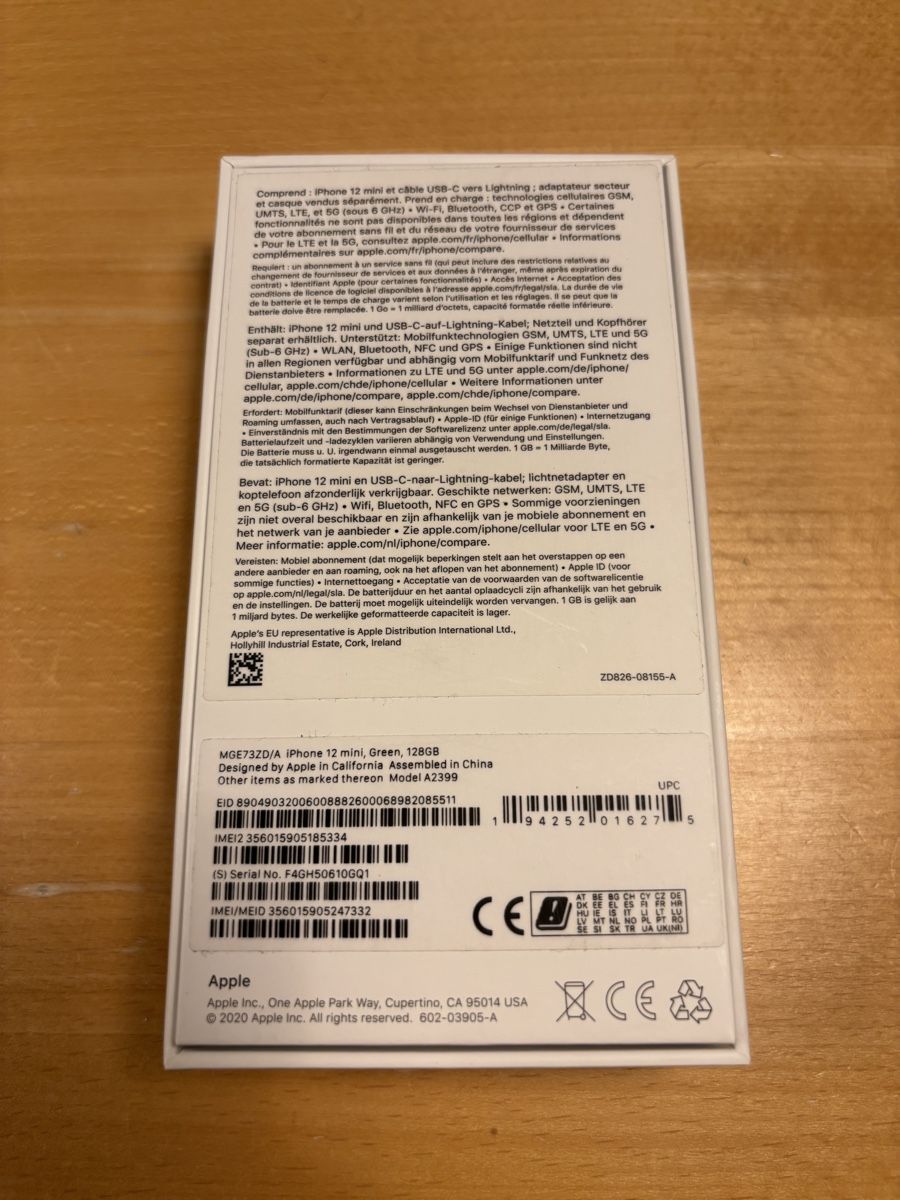 Apple Telefoni cellulari / Smartphones: Iphone 12 mini / 128GB / Grün – Usato da Landquart venduto da JanC91 1