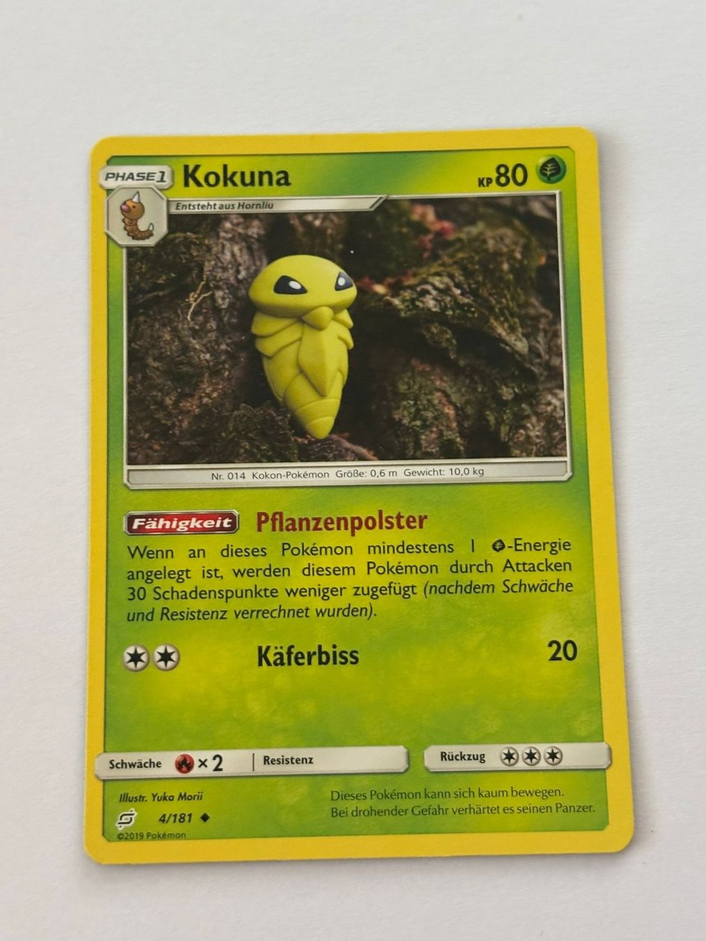 Pokémon Carte collezionabili: Kokuna 4/181 – Usato da Herisau venduto da Seyashop_2