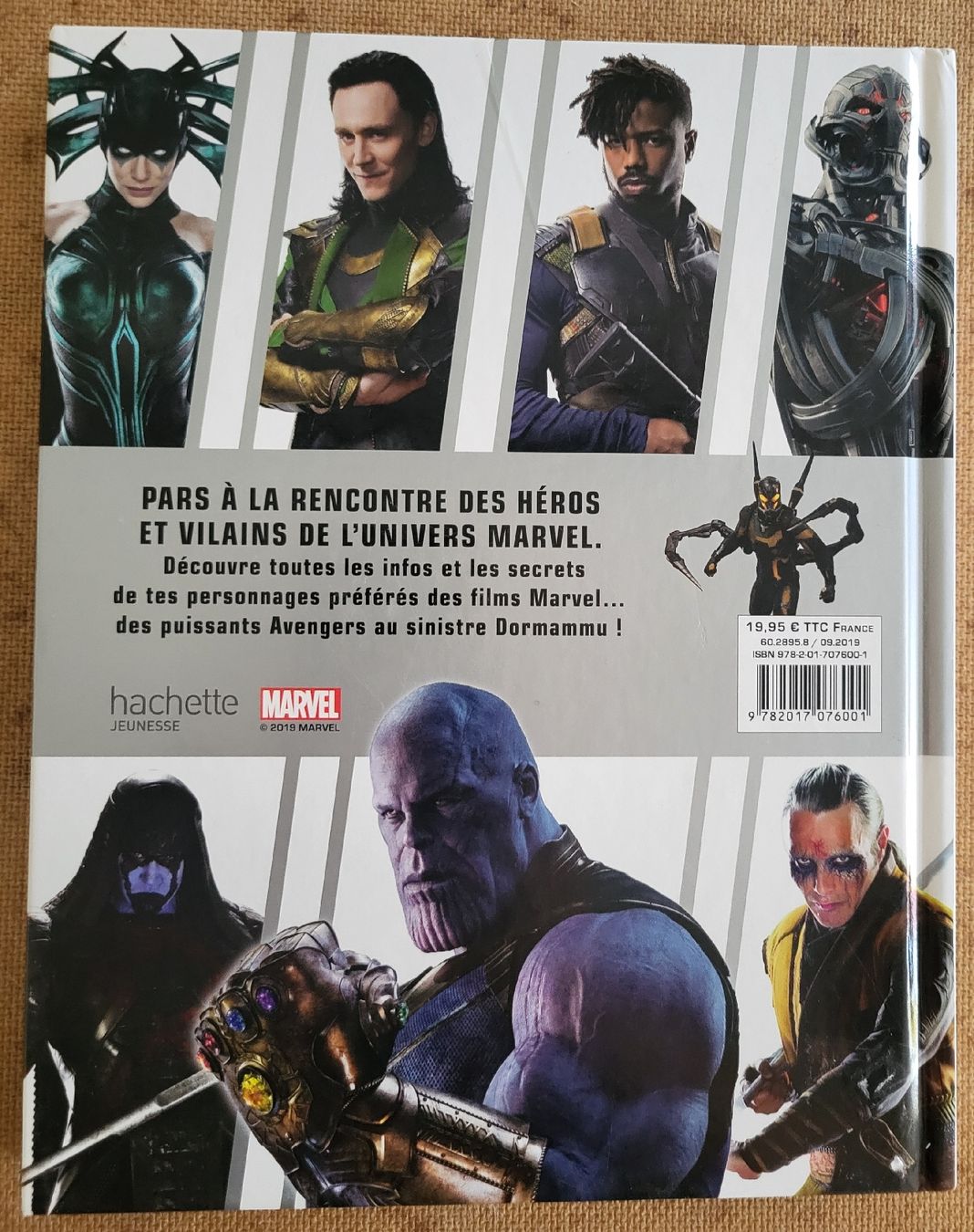 Bücher: Encyclopédie des Personnages Marvel Studios Hachette – Gebraucht aus Montet (Glâne) von KOADA 1