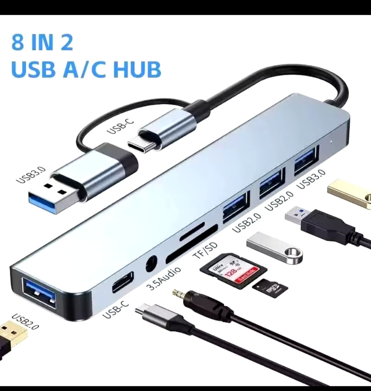 Hub & Switch: usb hub neu – Nuovo (secondo la descrizione) da St.Gallen venduto da big_tipp