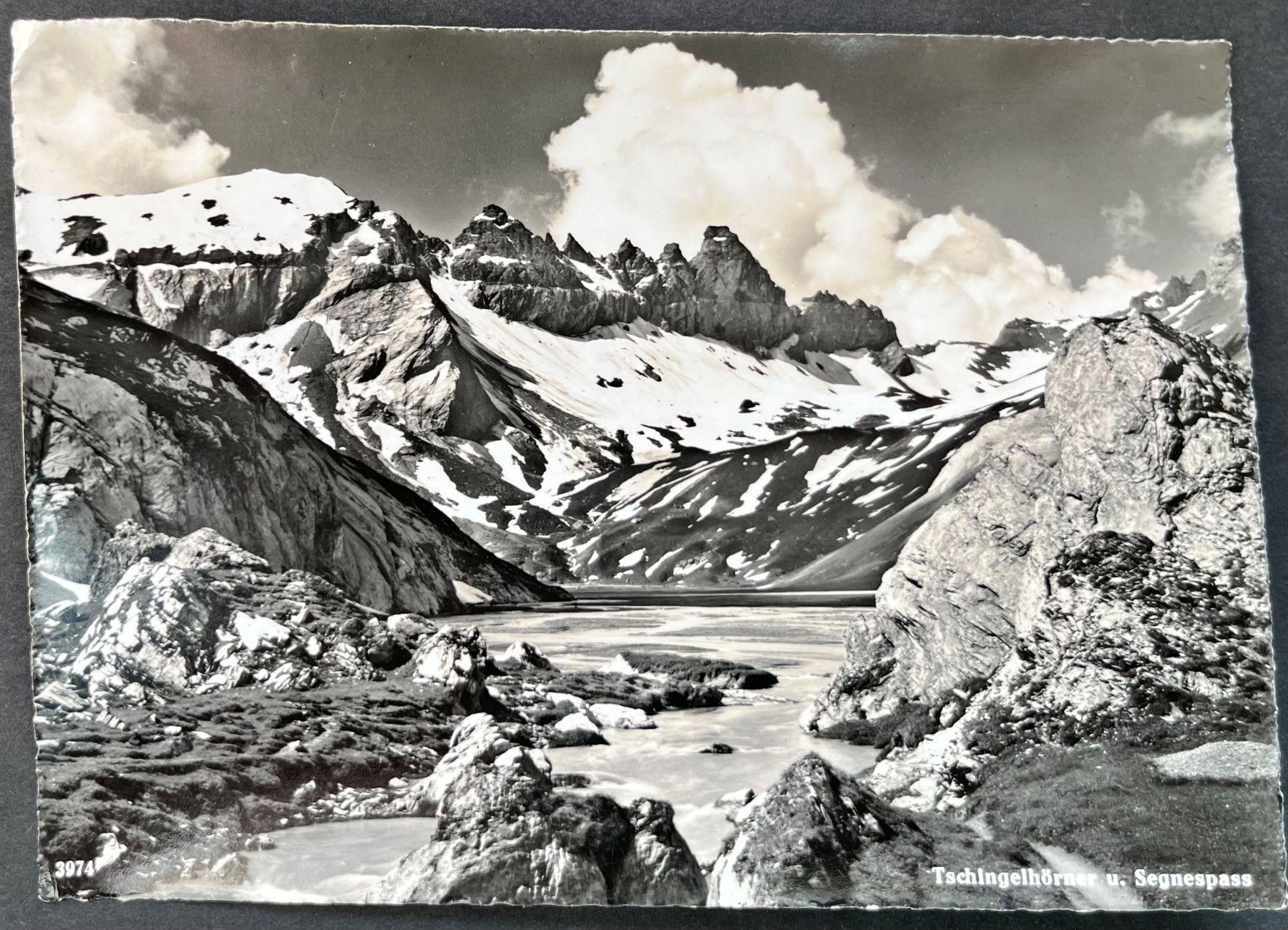 Cartes postales: Segnespass Tschingelhörner ca 1950 – D'occasion à Ostermundigen par DaxKarten-75