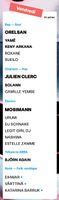 Paléo ticket vendredi 24 juillet / Billet Freitag 24. Juli