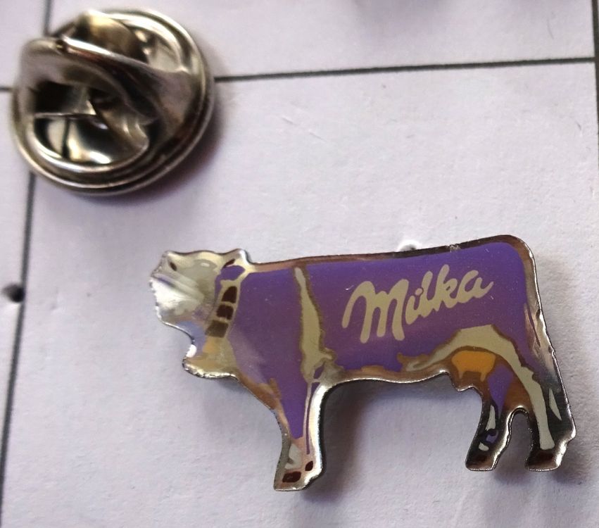 Pin Kuh Milka Schockolade (Gebraucht) in Utzenstorf für CHF 1 – mit ...