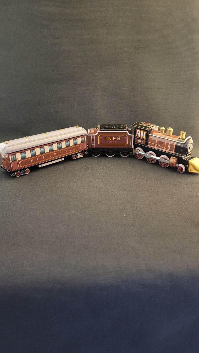 Spielzeuge: Blech-Eisenbahn LNER 2081 PULLMAN mit Schlüssel-Aufzug – Neu und originalverpackt aus Basel von spinne02 1