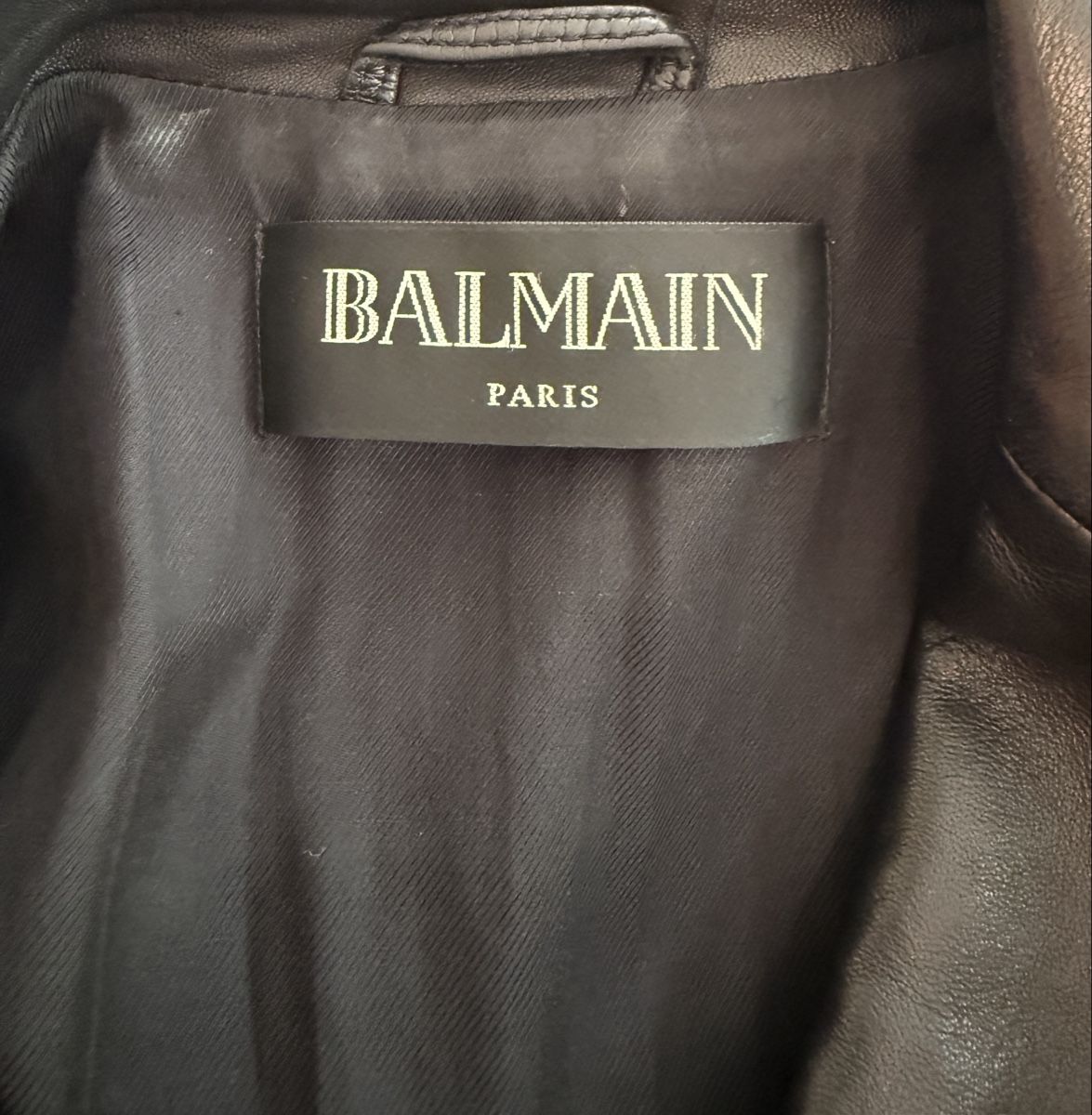 Balmain Jacken: Balmain Leather Jacket, XS, New! – Neu (gemäss Beschreibung) aus Zürich von Vera_Ma 3