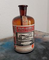 Historische Apotheker- bzw. Essenzflasche, Polak & Schwarz