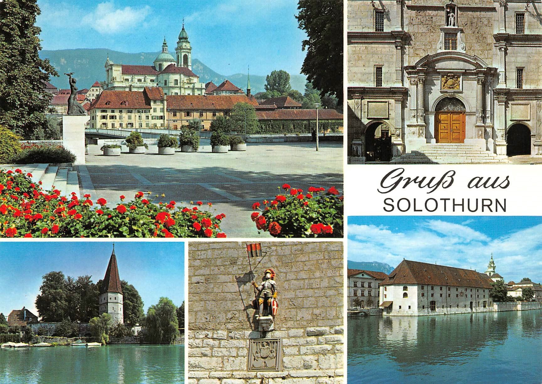 Ansichtskarten: SO - Solothurn – Gebraucht aus Ottikon b.Kemptth. von Neptun1974