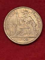Monnaie France 🇫🇷 Indochine 1908 Argent 