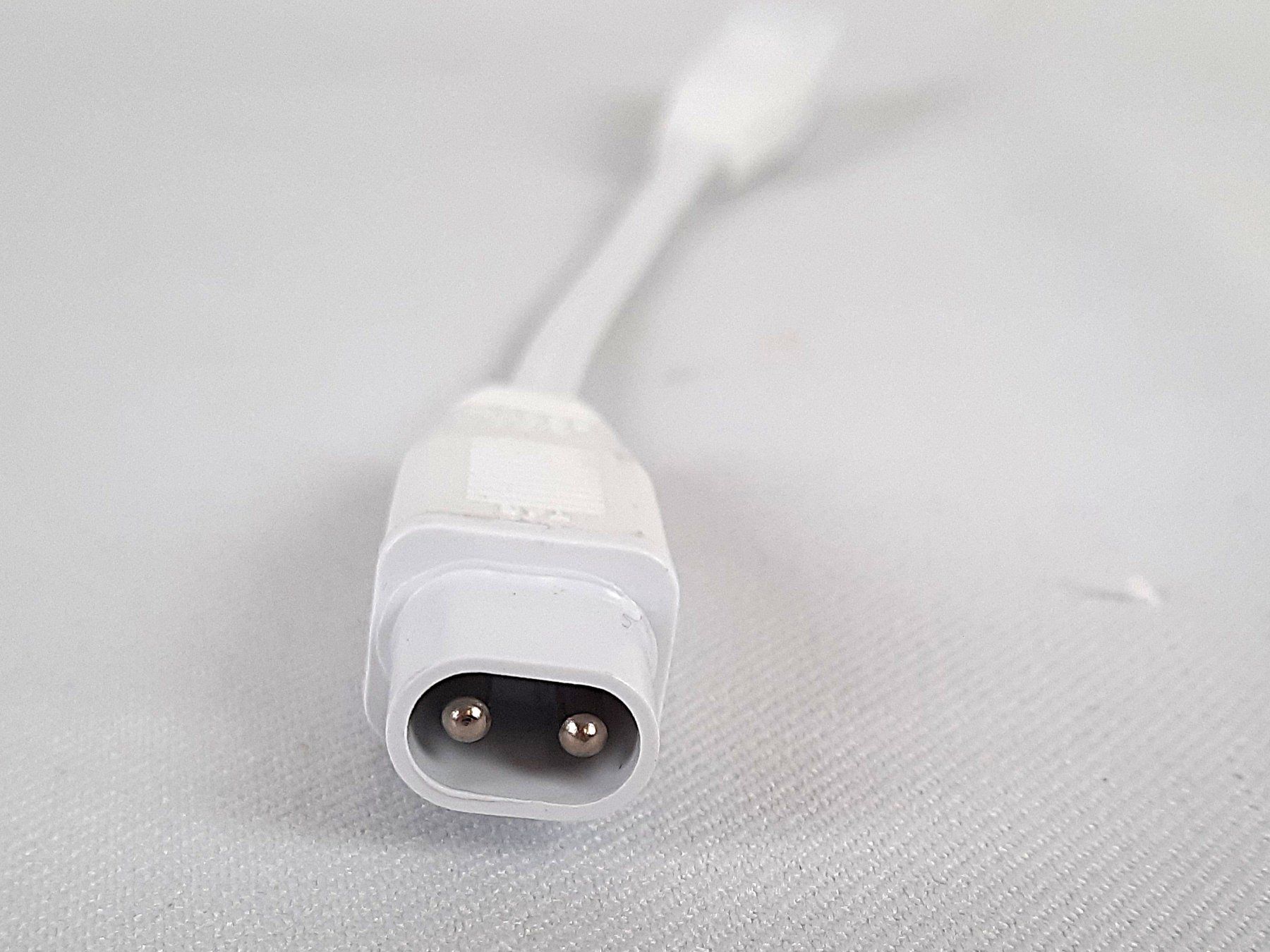 Kabel: 2-poliges Verbindungskabel, weiss – Neu (gemäss Beschreibung) aus Beinwil am See von Restwert_Beinwil 3