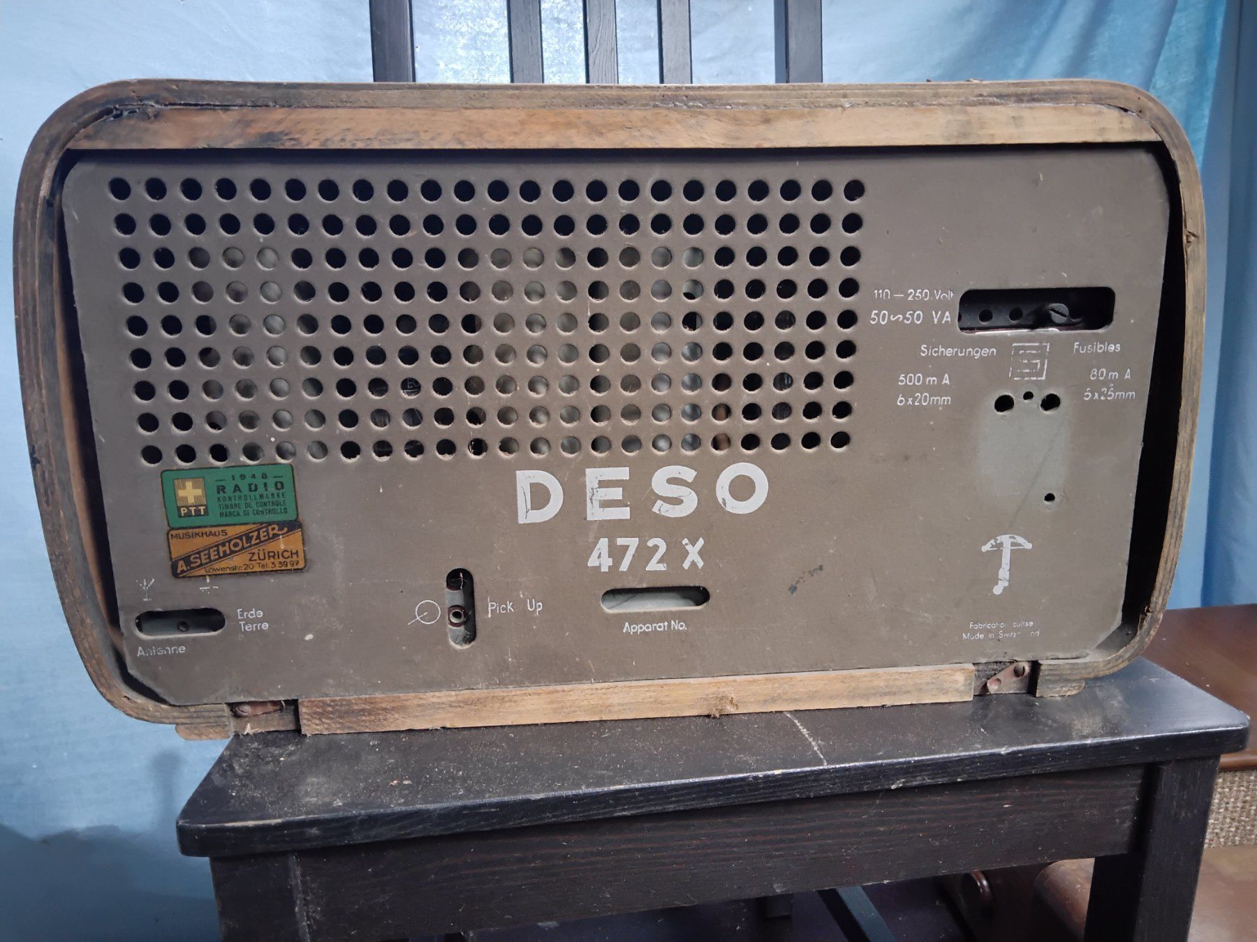 Radio: Deso 472x – Difettoso da Nuglar venduto da lampa-radio 1