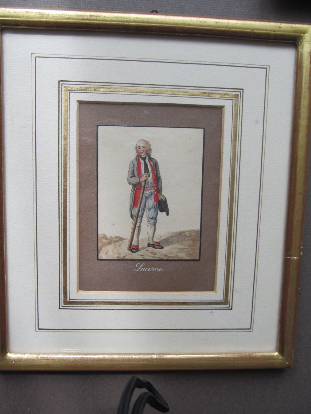 Incisioni: Original  Aquatinta - Kupferstiche  1820 – Usato da Hergiswil NW venduto da Panda1990 4