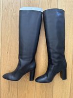 Loeffler Randall knee-length leather boots size 8 (EU38)