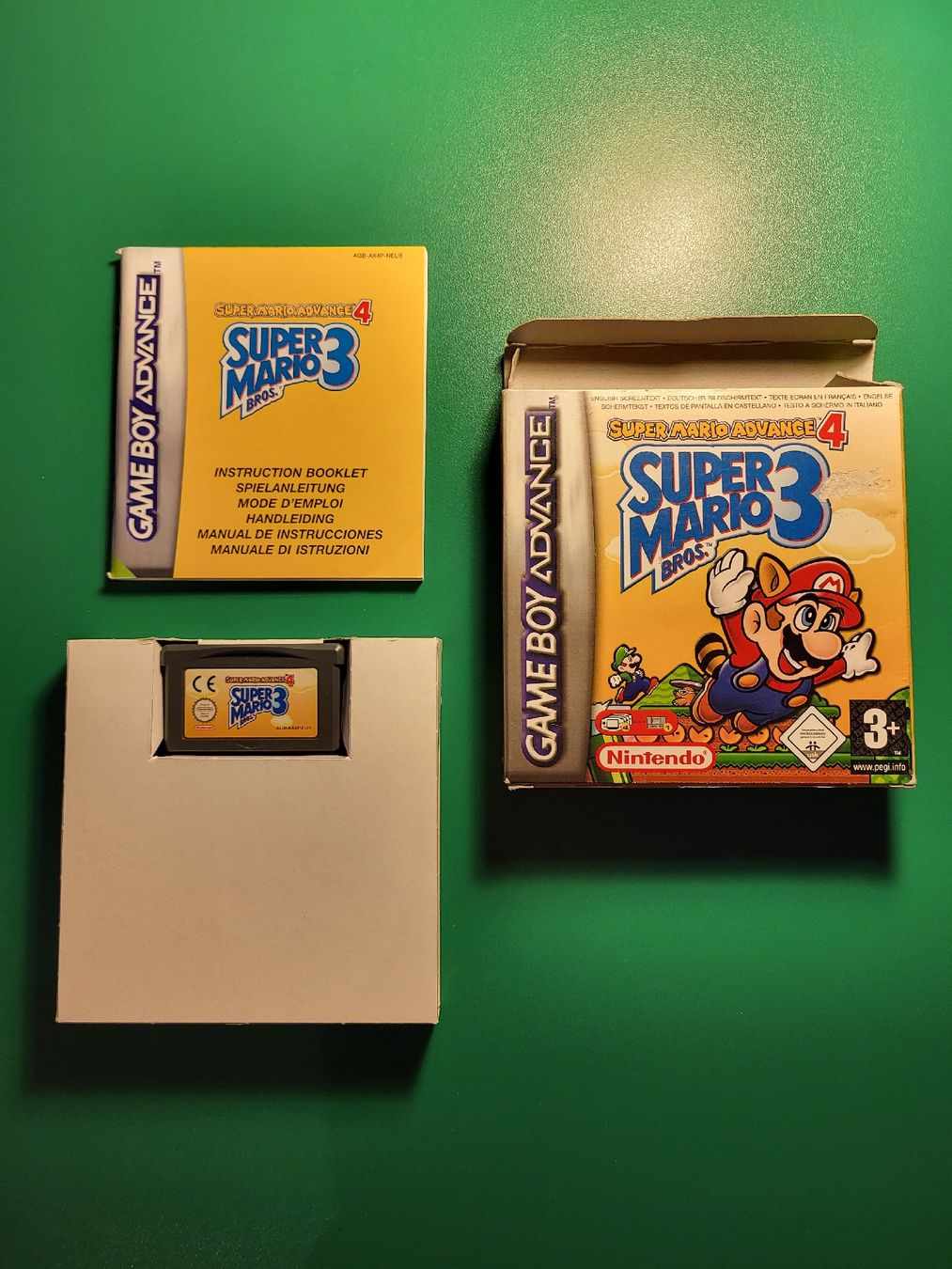 Nintendo Spiele: Super Mario Advance 4: Super Mario Bros. 3 GBA CIB – Gebraucht aus Grindelwald von lego9 2