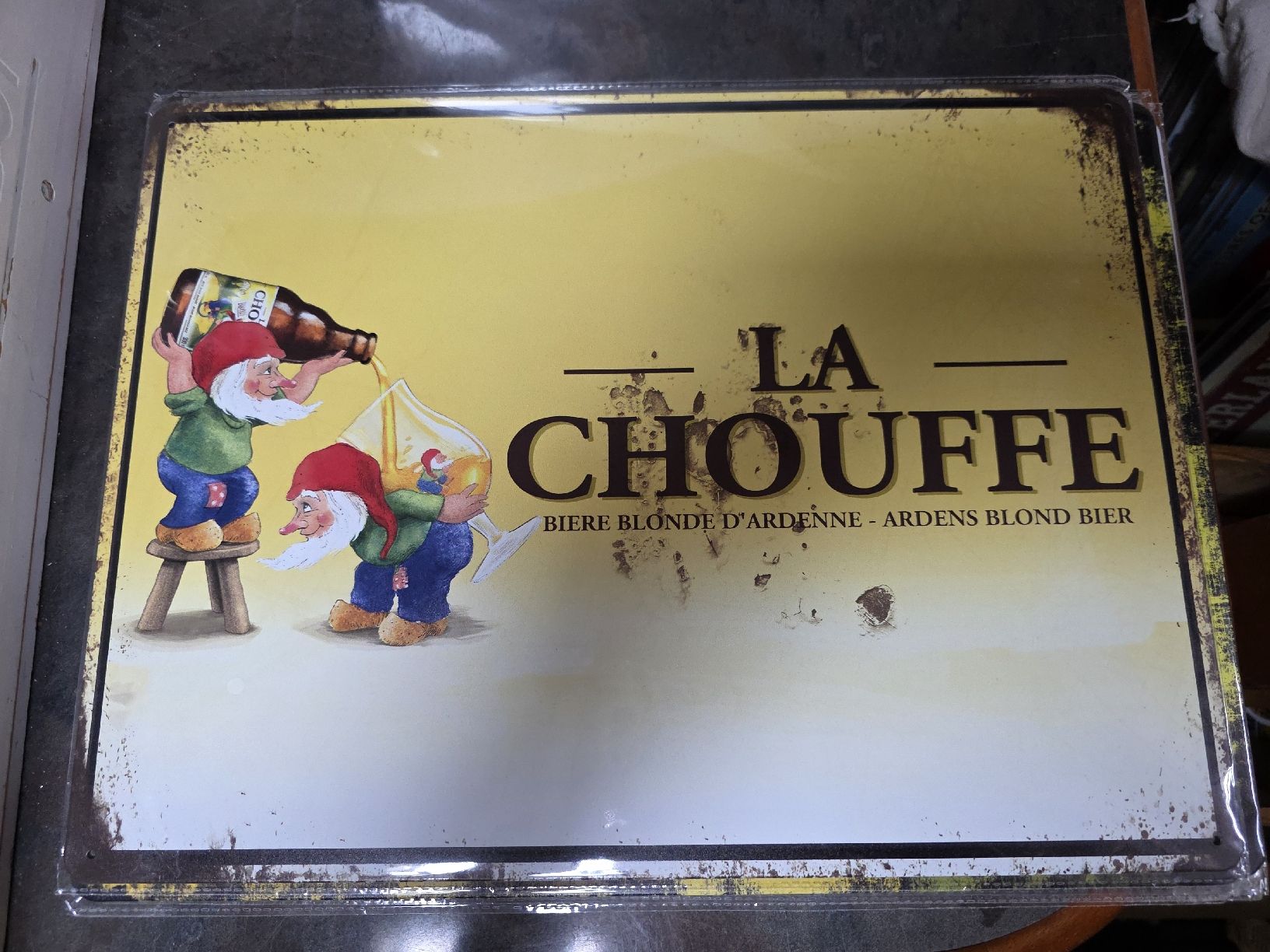 Insegne: Bieres plaques en metal divers 30x40cm – Nuovo e nell'imballaggio originale da Vernier venduto da 19pigments 4