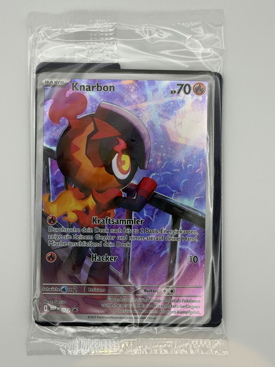 Pokémon Cartes à collectionner: Pokémon Knarbon 022 Promo – Neuf avec emballage d'origine à Uster par EDM1903
