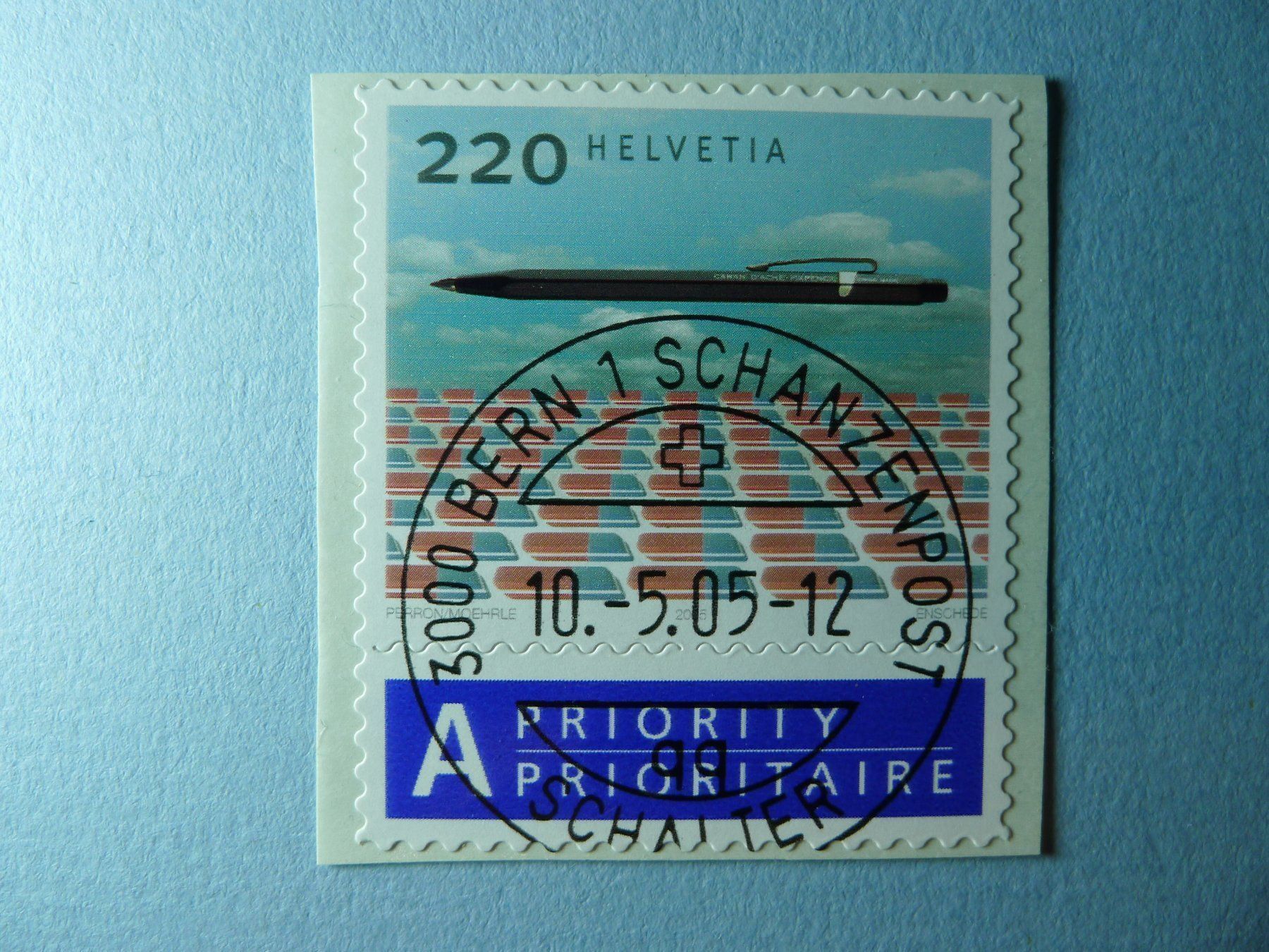 Tutti i francobolli: 2005 Dauermarke Designklassiker Bern ET Vollstempel – Usato da Dagmersellen venduto da sli72