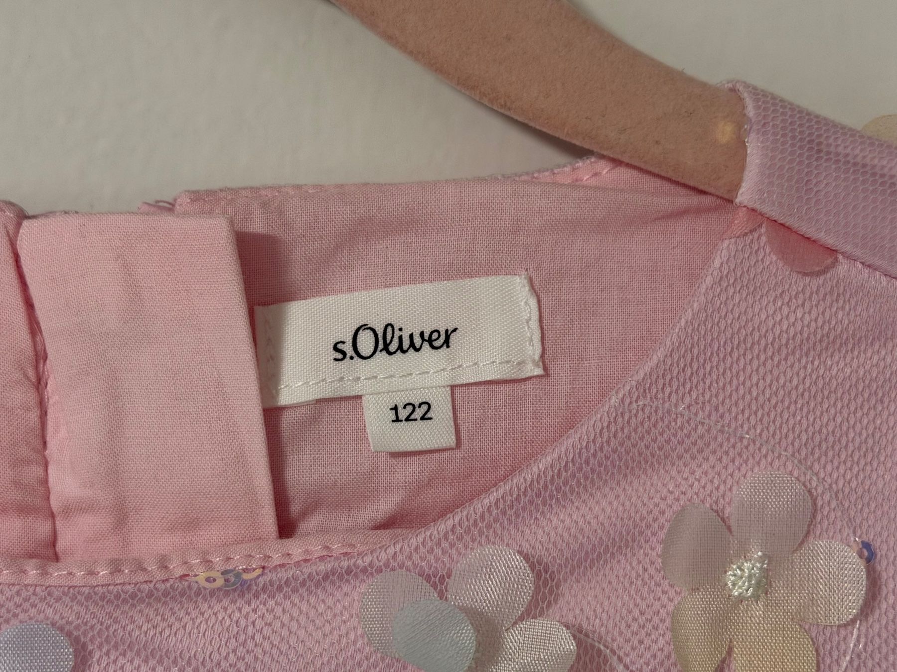 S.Oliver Vestiti & Gonne: s.Oliver Kinder-Kleid rosa Grösse 122 – Usato da Münchenbuchsee venduto da dumle 2