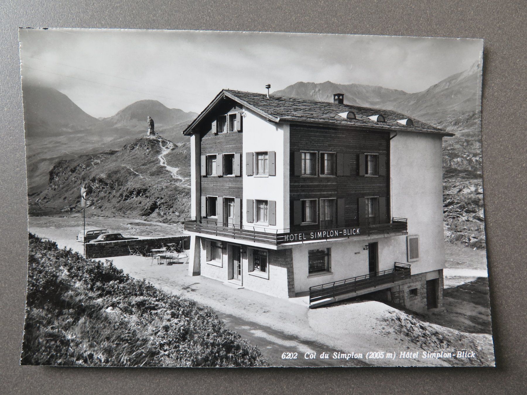 Ansichtskarten: SIMPLON - HOTEL SIMPLON-BLICK - SIMPLON-PASS – Gebraucht aus Wittenbach von lipasal