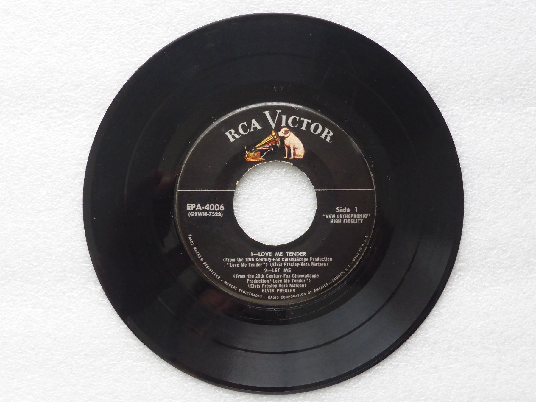 Schallplatten: Vinyl Single   EP   ELVIS PRESLEY – Gebraucht aus Küssnacht am Rigi von Mondkinder 1