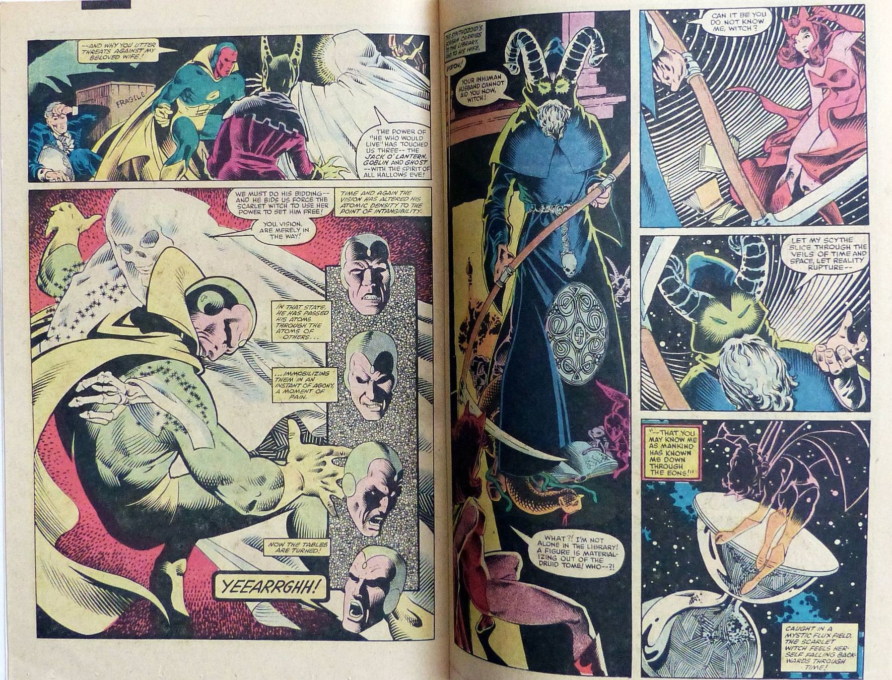 Comics: VISION & THE SCARLET WITCH COMPLETE 4 PART SERIE MARVEL 1982 – Gebraucht aus Lugano von YouWantUS 2