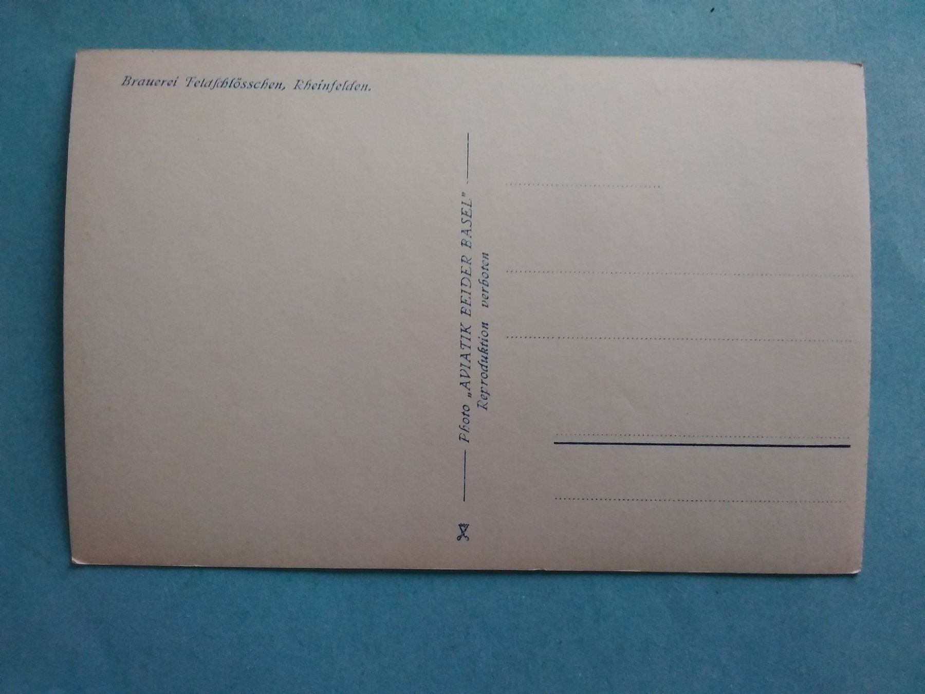 Cartoline postali: AG Rheinfelden Brauerei Feldschlösschen – Usato da Appenzell venduto da lama19 1