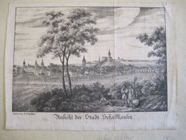 Kupferstich Schaffhausen