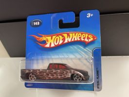 Hot Wheels Steel Flame Pickup, Neu in Originalverpackung