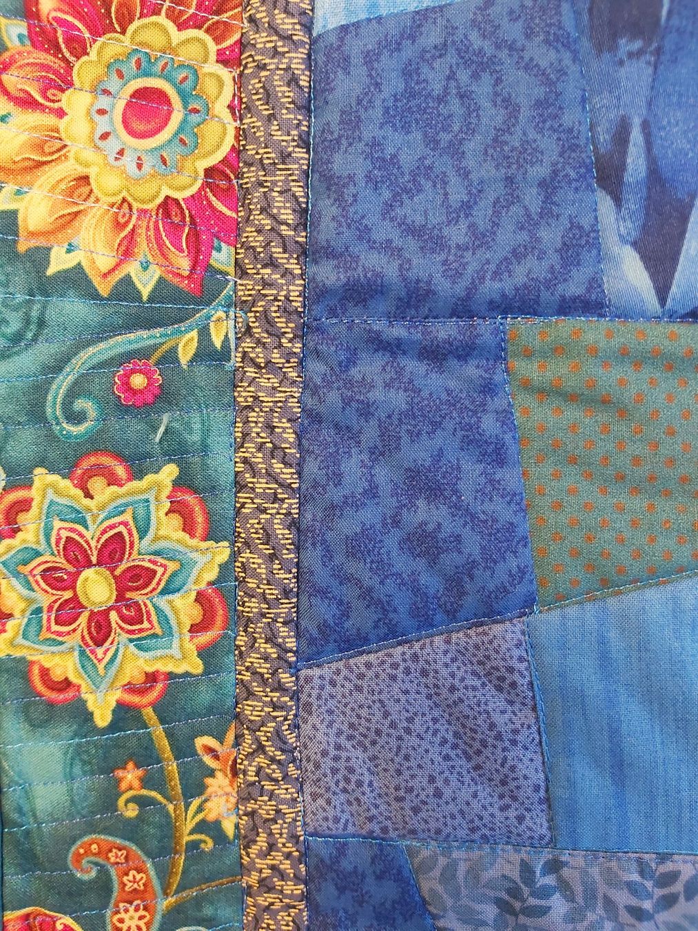 Tutte le decorazioni: Patchwork Quilt "Pfauenauge" Unikat 120 x 63 cm – Nuovo (secondo la descrizione) da Wetzikon ZH venduto da Meltingpot29 1