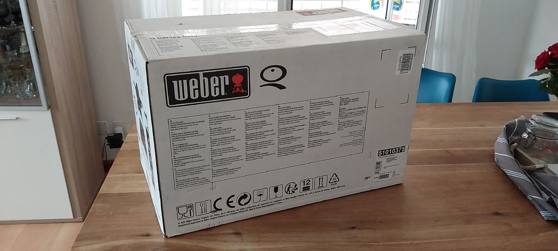 Weber Griglie: Weber 1200 Gasgrill – Nuovo e nell'imballaggio originale da Breil-Brigels venduto da SilverSurfer27 3