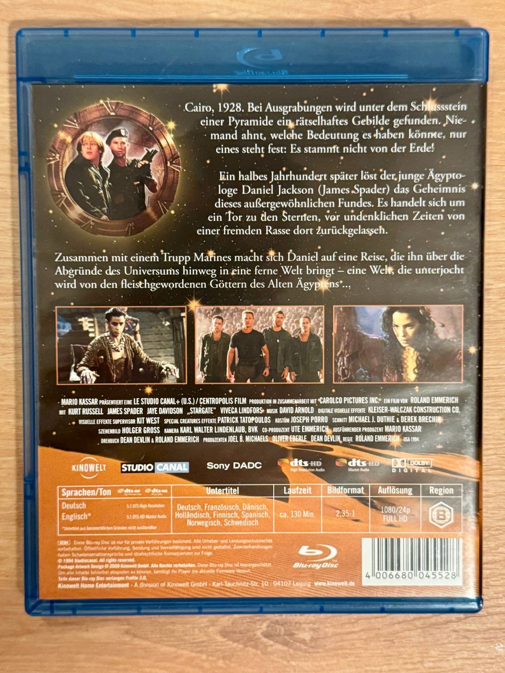 Tutti i DVDs: Blu-Ray Stargate Director's Cut (EN, DE) – Usato da Männedorf venduto da LTMCS 1