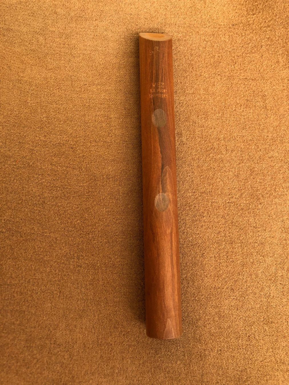 Musikinstrumente: 6 Ton Flöte, Birnbaum, MEZ – Gebraucht aus Zürich von chrili 1