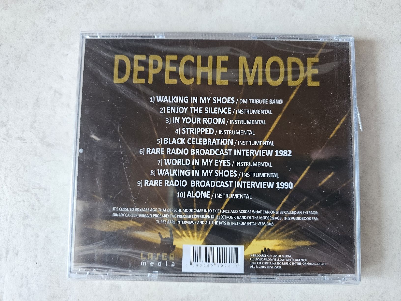 CD: Depeche Mode  -  Audiobook + Instrumentals / Fabrikneu – Nuovo e nell'imballaggio originale da Schneisingen venduto da backstore24 1
